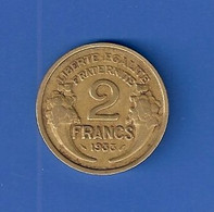 FRANCE - 2 FRANCS MORLON 1933 - 2 Francs