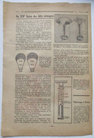 EXTRAIT REVUE LE PELERIN 1939 NOUVEAUTES SALON ART MENAGER LAMPES ELECTRIQUES KRYPTON ET ARGON CINCINNATI INONDATIONS - Materiaal En Toebehoren