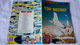 LES AVENTURES DE BUCK DANNY  N°22  " Top Secret "   1977  DUPUIS   BD SOUPLE  TBE - Buck Danny