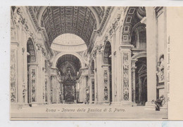 VATICAN - Basilica Di San Pietro, Interno, Ca. 1905 - Vaticano