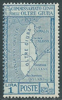 1926 OLTRE GIUBA ANNESSIONE 1 LIRA MNH ** - RF21-7 - Oltre Giuba