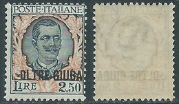 1926 OLTRE GIUBA FLOREALE 2,50 LIRE MNH ** - E201 - Oltre Giuba