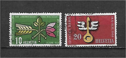 LOTE 1583  ///  SUIZA   YVERT Nº: 544/545     ¡¡¡ OFERTA - LIQUIDATION - JE LIQUIDE !!! - Used Stamps