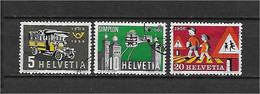 LOTE 1583  ///  SUIZA   YVERT Nº: 572/574     ¡¡¡ OFERTA - LIQUIDATION - JE LIQUIDE !!! - Used Stamps