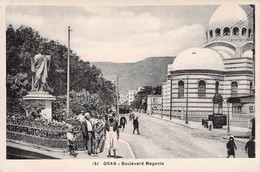 CPA - ALGERIE - Oran - Boulevard Magenta - Animée - Collection Idéale - Oran