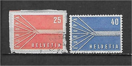 LOTE 1583  ///  SUIZA   YVERT Nº: 595/596     ¡¡¡ OFERTA - LIQUIDATION - JE LIQUIDE !!! - Used Stamps