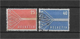 LOTE 1583  ///  SUIZA   YVERT Nº: 595/596     ¡¡¡ OFERTA - LIQUIDATION - JE LIQUIDE !!! - Used Stamps