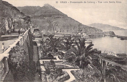 CPA - ALGERIE - Oran - Promenade De Létang - Vue Vers Santa Cruz - Collection Idéale - Oran