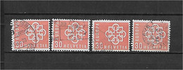 LOTE 1583  ///  SUIZA   YVERT Nº: 630 CON VARIOS MATASELLOS     ¡¡¡ OFERTA - LIQUIDATION - JE LIQUIDE !!! - Used Stamps