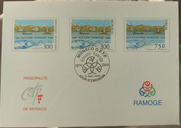 Ramoge 1996; Ceremoniel CARD Issued By Philatelic Office (no Stamps! Only Celebration) - Covers & Documents