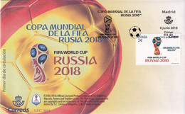 Spain 2018 Cover: Football Soccer Fussball Calcio: Fifa World Cup Russia; - 2018 – Russia