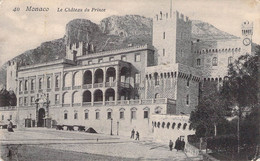 CPA - Monaco - Le Château Du Prince - - Palazzo Dei Principi