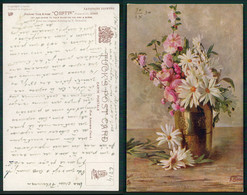 Delcampe - [ OT 06314 ] - Flore Flowers Fleurs BLUME RAPHAEL TUCK N. BERAUD FAVOURITE FLOWERS - Tuck, Raphael