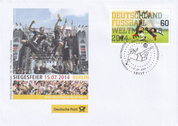 Germany 2014 Cover: Football Soccer Fussball Calcio: Fifa World Cup Brasil; Germany Champions Victory Ceremony Berlin - 2014 – Brasil