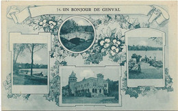 Genval   *  Un Bonjour De Genval (Multiview Coloré) - Rixensart