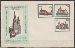 DDR Ganzsache 1985 Nr. PU02/003a Burgen Der DDR ( D 3564 )günstige Versandkosten - Privatumschläge - Ungebraucht