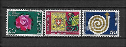 LOTE 1530  ///  SUIZA   YVERT Nº:874/876  ¡¡¡ OFERTA - LIQUIDATION - JE LIQUIDE !!! - Used Stamps