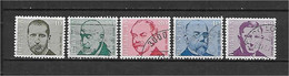 LOTE 1530  ///  SUIZA   YVERT Nº:886/890  ¡¡¡ OFERTA - LIQUIDATION - JE LIQUIDE !!! - Used Stamps