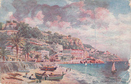 CPA - 06 - NICE - Illustration PROMENADE DU MIDI - Bateau - Collection Oilette - Vita E Città Del Vecchio Nizza