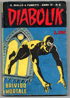 Diabolik (Astorina 1970)  Anno IX°  N. 6 - Diabolik