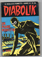 Diabolik (Astorina 1972) Anno XI°  N. 26 - Diabolik