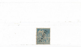 Polynésie Française - Tahiti Timbre Type Alphée Dubois N° 12 Oblitéré Oblitération Paquebot - Used Stamps