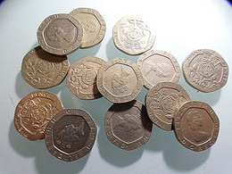 Great Britain Lot 13 Coins 20 Pence - Lots & Kiloware - Coins