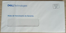 Brazil 2014 Dell Technologies Cover Label international Direct Mail Contract Regional Board Of Metropolitan São Paulo - Briefe U. Dokumente