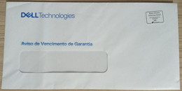 Brazil 2014 Dell Technologies Cover Label international Direct Mail Contract Regional Board Of Metropolitan São Paulo - Lettres & Documents