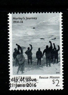 Australian Antarctic Territory ASC 233 2016 Hurley's Journey,Rescue Mission,used, - Usados
