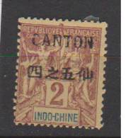 CANTON              N° YVERT  : 18 NEUF AVEC CHARNIERES       ( CH 4/02  ) - Unused Stamps