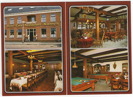 Winschoten - Hotel-Café-Restaurant 'Nienhuis', Marktplein 6-8 - (Groningen, Nederland/Holland) - Biljarttafels - Winschoten