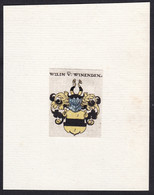 Wilin V: Wineneden - Wilin Von Wineneden Wappen Adel Coat Of Arms Heraldry Heraldik - Estampes & Gravures