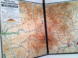 Karte Des Regierungsbezirkes Wiesbaden. Maßstab 1:300 000 - Hessen