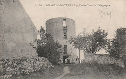 *** 95  ***  SAINT MARTIN DU TERTRE Vielle Tour Du Télégraphe - TB Timbre Décollé - Saint-Martin-du-Tertre
