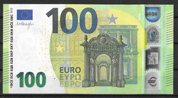 ESPAGNE - SPAIN - 100 € - VA - V004 G2 - UNC - Draghi - 100 Euro