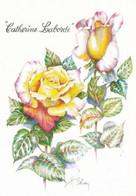 ROSE Catherine LABORDE Dessin Huguette SAINSON Editée à 1000 Exemplaire Dédicacée Catherine LABORDE - Flowers