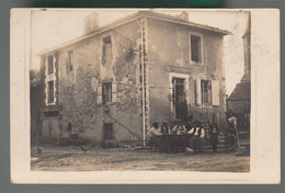 CP - 16 - Paizay-Naudouin - Au Rendez-vous Des Marchands  - Carte Photo Voyagée Le 11/02/1913 - Other & Unclassified