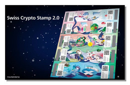 Switzerland 2022 Schweiz 2022 Suisse 2022 Swiss Crypto Stamps Series 2.0 - Series ID 1 Bis ID 10 ** - Ongebruikt