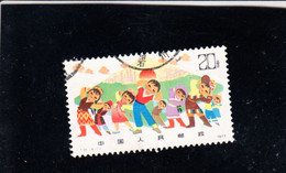 CINA  1977 -  Gioventù -.- - Used Stamps