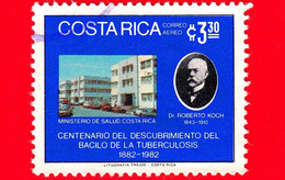 COSTA RICA - Usato - 1982 - Centenario Della Scoperta Del Bacillo Tubercolare - Ministero Della Sanità Pubblica - San Jo - Costa Rica