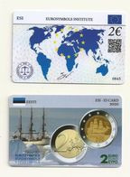 CARTE DE COLLECTION SANS PIECE ESTONIE EMISE  PAR EUROSYMBOLS INSTITUTE  ESI ID CARD MILLESIME 2020  /0845 - Estonia