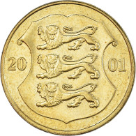 Monnaie, Estonie, Kroon, 2001 - Estland