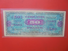 FRANCE-ALLIES 50 Francs 1944 Revers " France" Circuler BELLE QUALITE(L.7) - 1944 Flagge/Frankreich