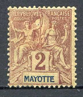 MAYOTTE < N° 2  ⭐ Neuf Ch - MH ⭐ - Nuevos