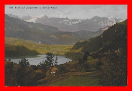 CPA LUNGERN (Suisse).  Blick Auf Lungernsee U. Berner-Alpen...O1307 - Lungern