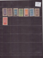 Haut Sénégal Niger, Lot De 8 Timbres Tout état - Altri & Non Classificati