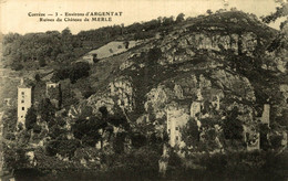 I1308 - Environs D'ARGENTAT - D19 - Ruines Du Château De MERLE - Argentat