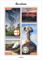 2022-06- TOGO - VULCANOES                  4V    MNH** - Volcans