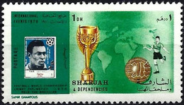 Sharjah 1972 - Mi 645A - YT 228-A ( Football World Cup, Mexico ) MH* - 1970 – Mexico